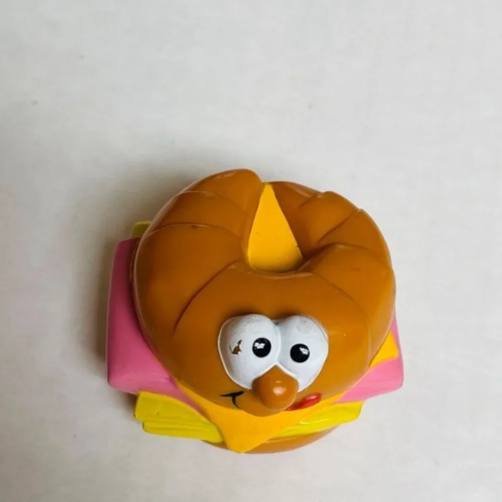 Croissant Sandwich Car 1989 Vintage‎ Wheels Kids Toy Collectible Replacement